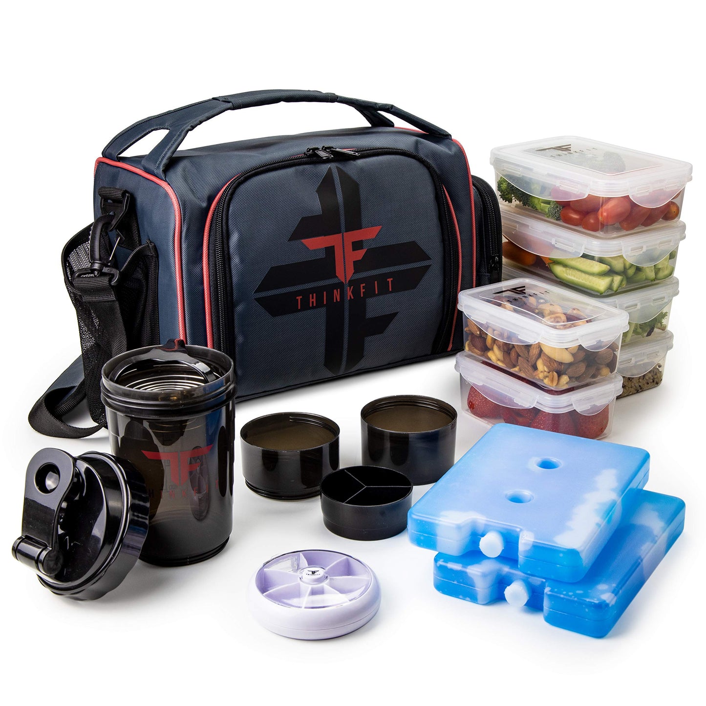 Lunch-Box-Tasche, Rot