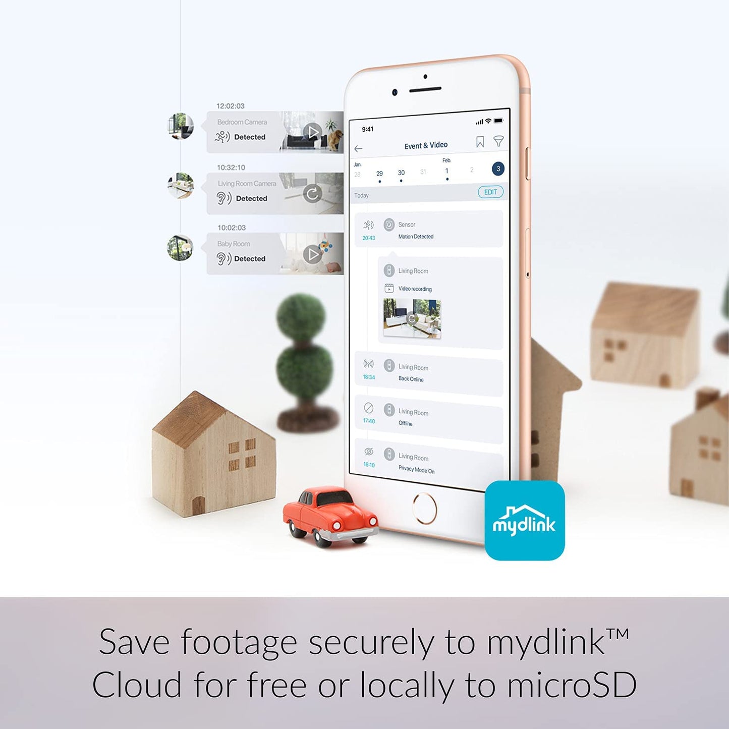 Full HD Wi-Fi Camera, Netzwerkkamera