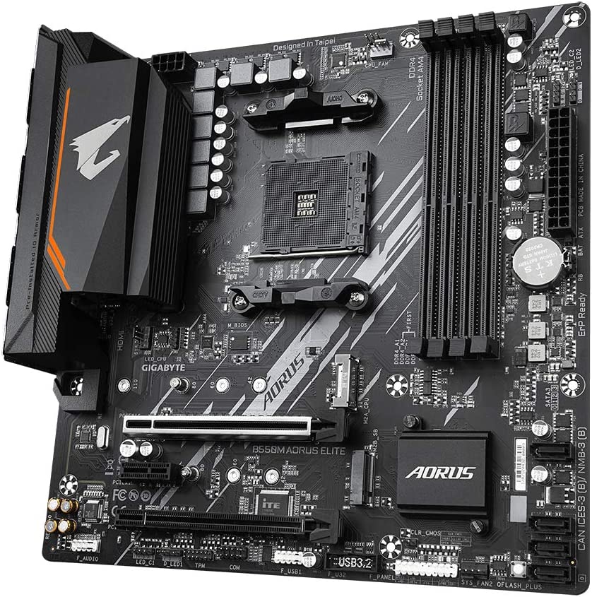 B550M AORUS ELITE, Mainboard