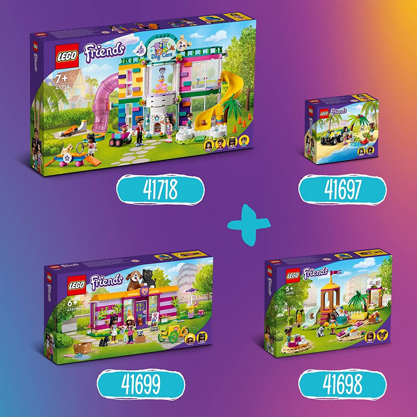 41718 Friends Tiertagesstätte, Konstruktionsspielzeug