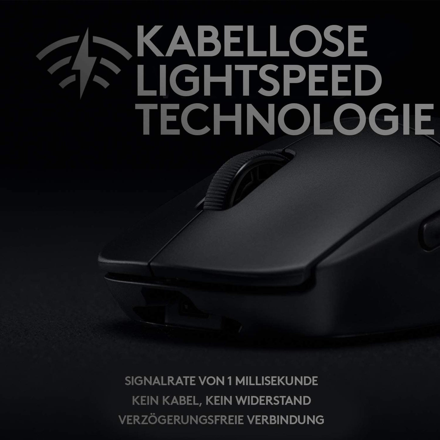 G PRO Wireless, Gaming-Maus, Schwarz G PRO Gaming Maus