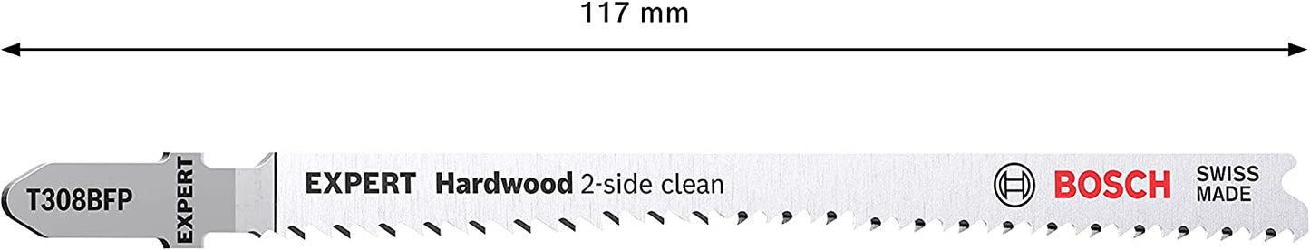 Expert Stichsägeblatt T 308 BF 'Hardwood 2-side clean'