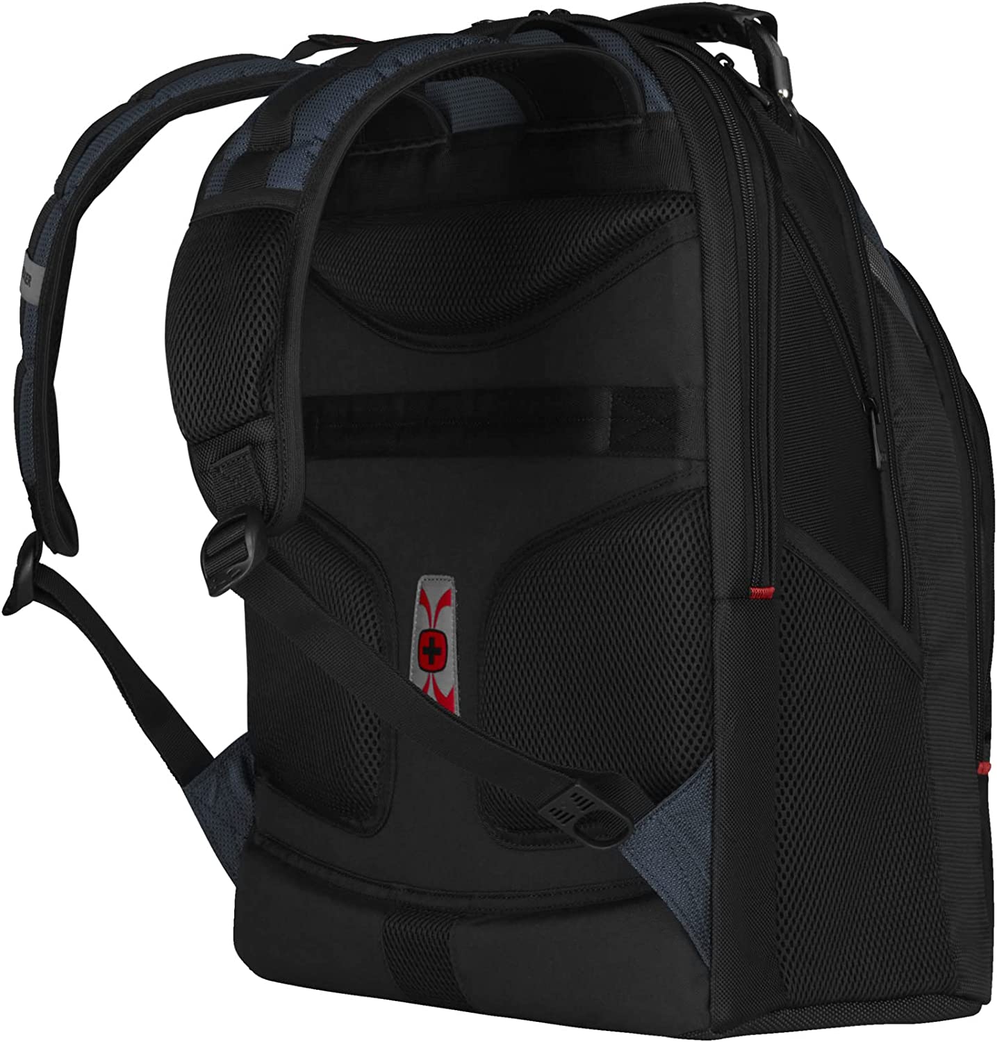 IBEX, Rucksack, Mittelgross Schwarz / Blau / Silberfarben