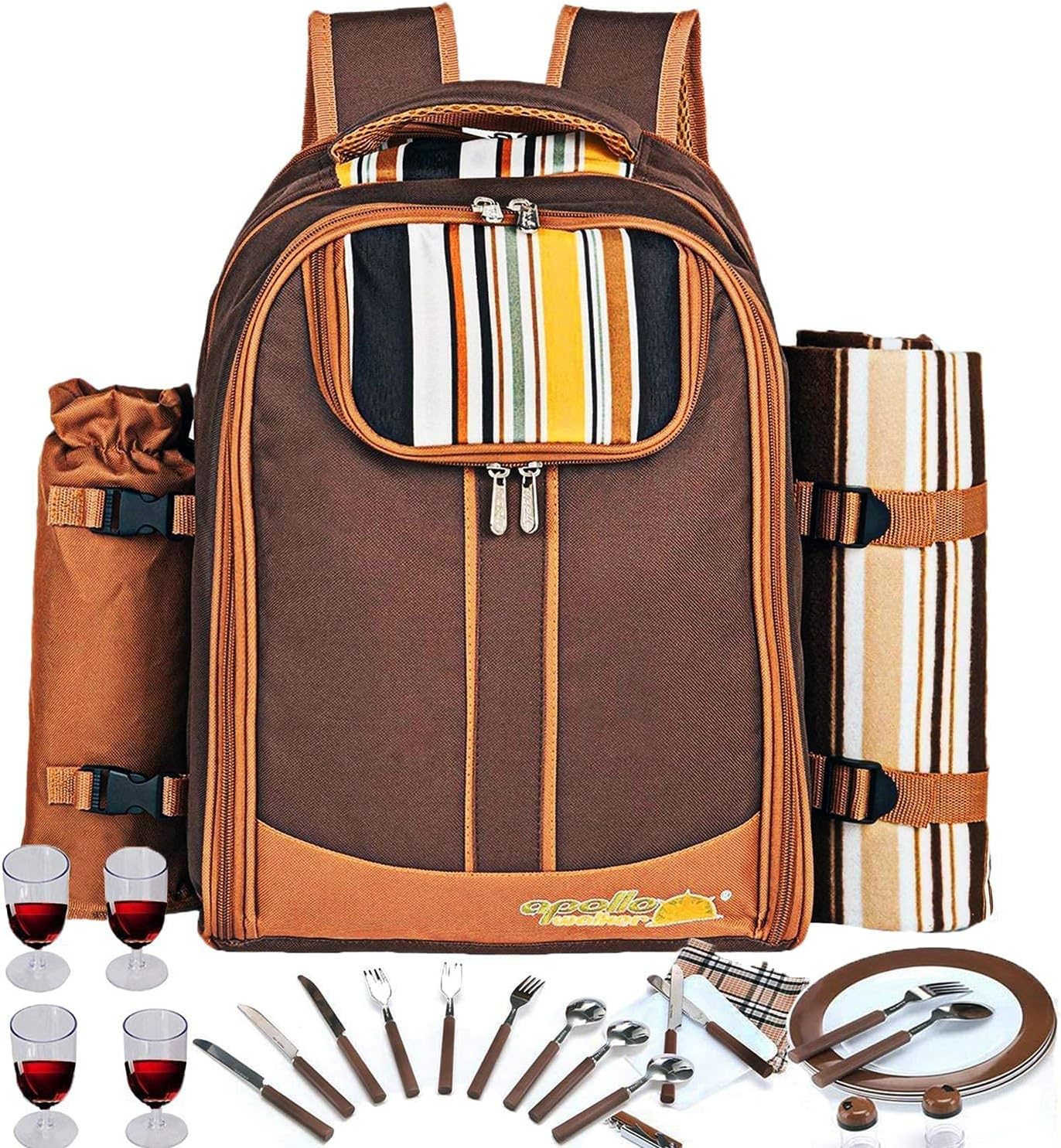 Picknick-Rucksack, Kaffee