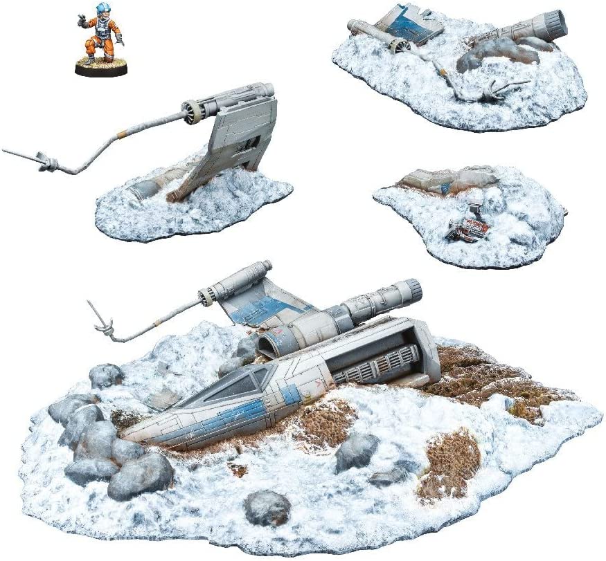 Star Wars: Legion - Abgestürzter X-Flügler, Tabletop