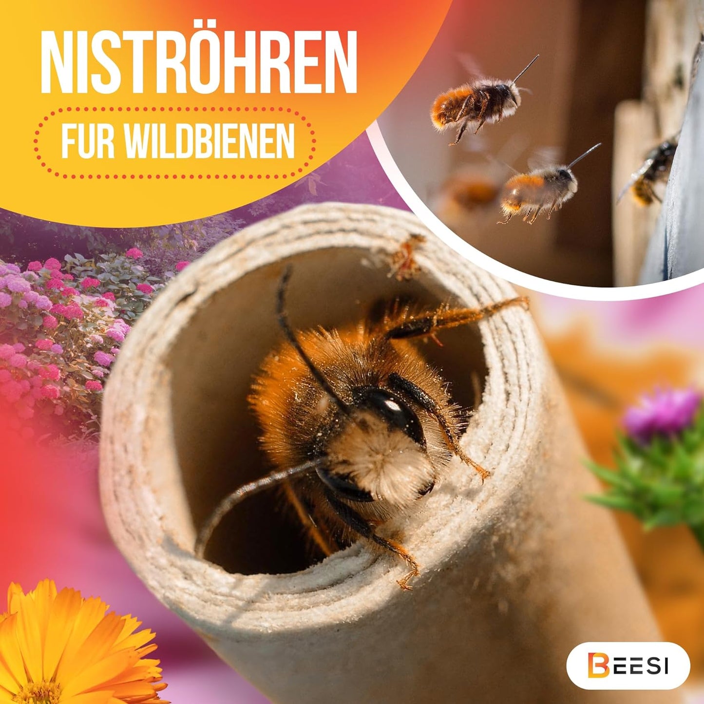 Nisthülsen, 1200 Stück