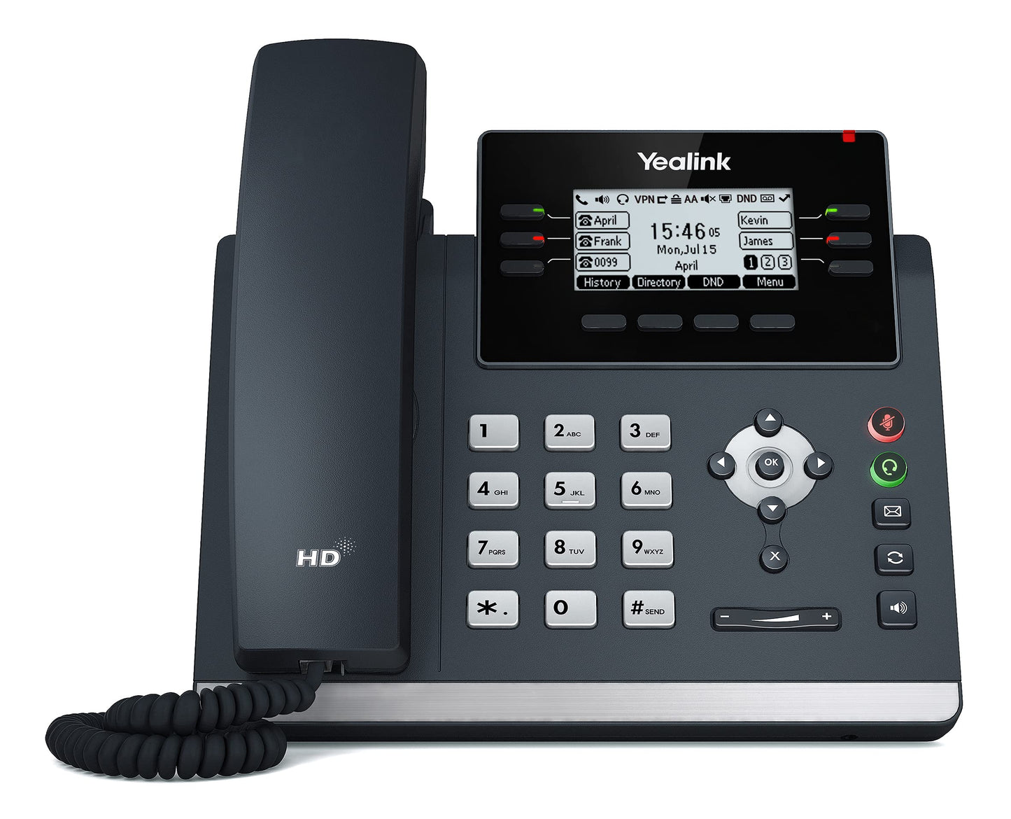 SIP-T42U, VoIP-Telefon