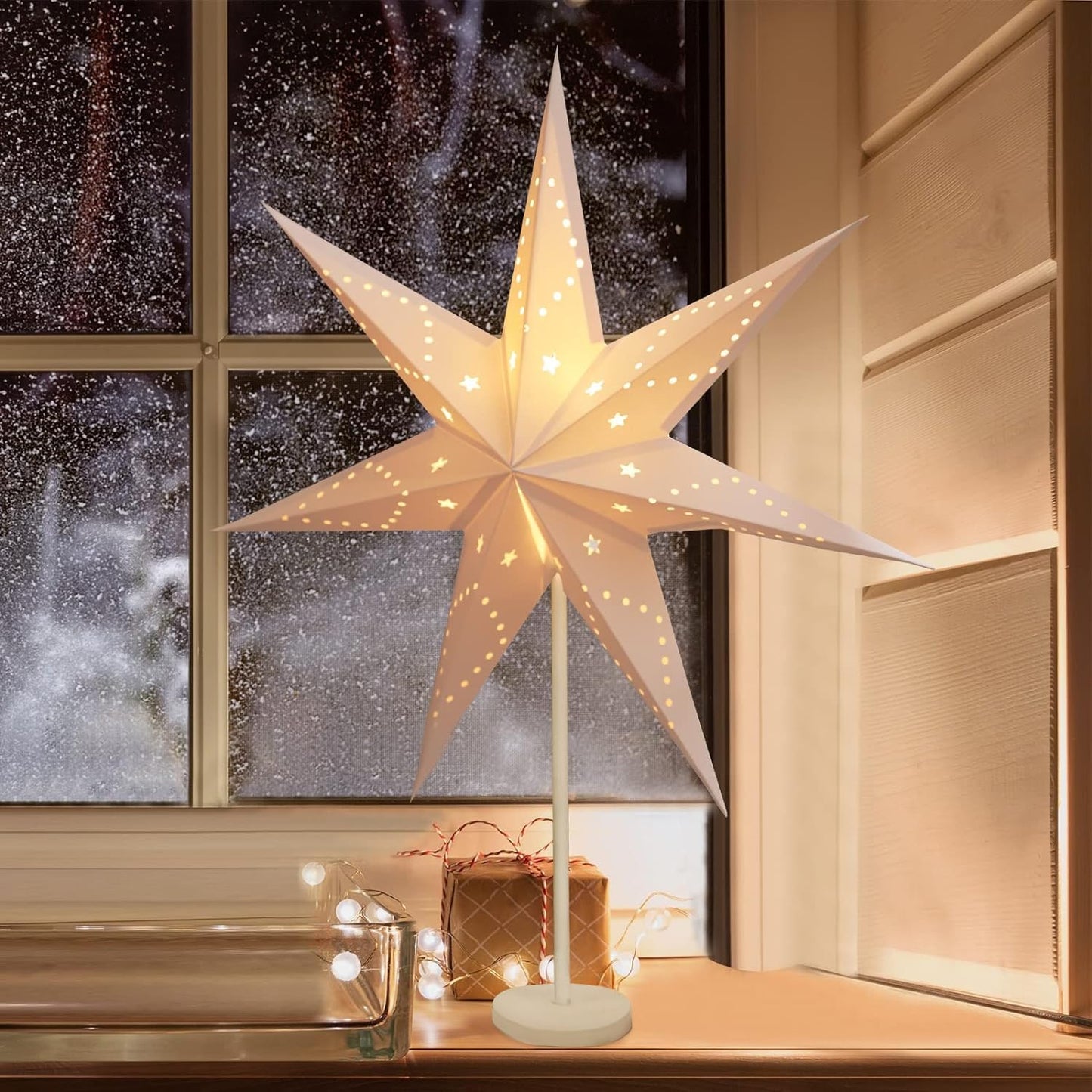 LED Weihnachtsstern, 55cm