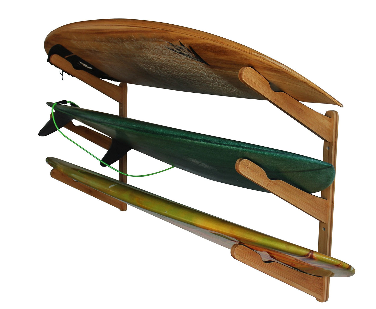 Surfbrett Halterung, Bambus