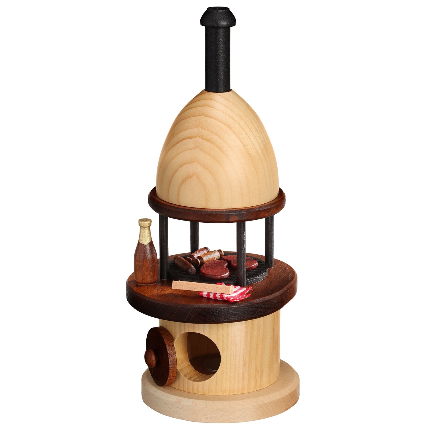 Grillofen inkl. Original Crottendorfer Räucherkerzen #915