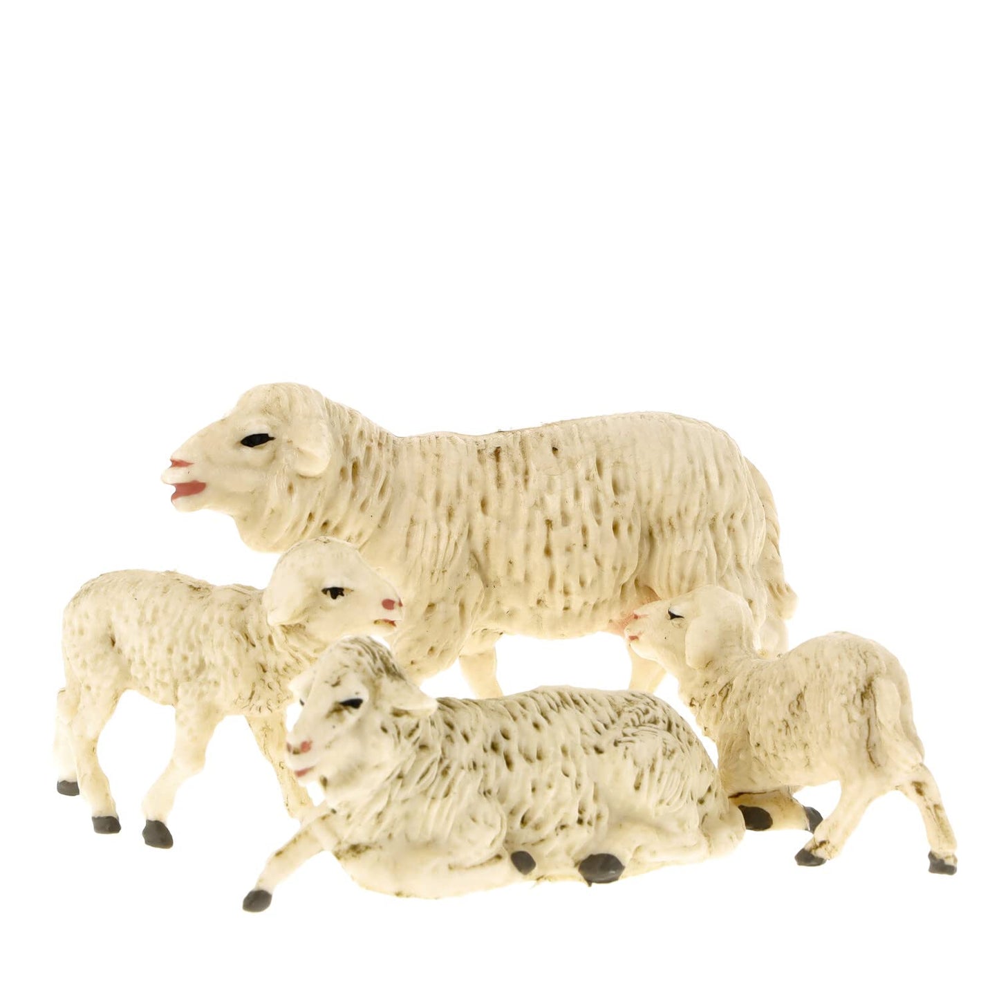 Mutterschaf mit 3 Lämmern