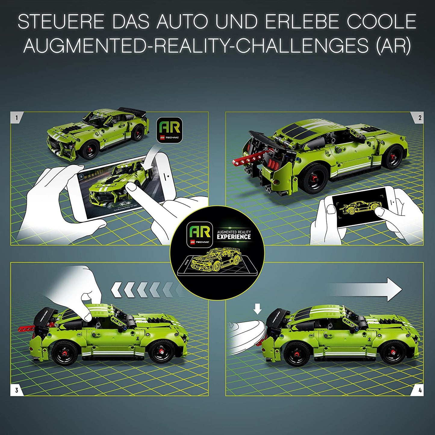42138 Technic Ford Mustang Shelby GT500, Konstruktionsspielzeug
