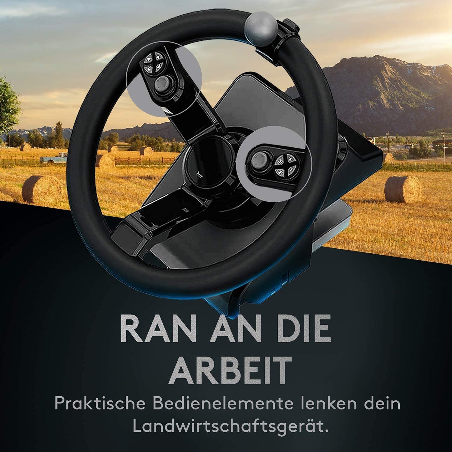 G Saitek Farm Sim Controller, Lenkrad, Farm Sim Controller