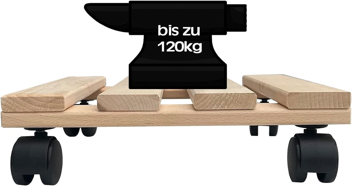 Rolluntersetzer 10er Set, 10x Eckig