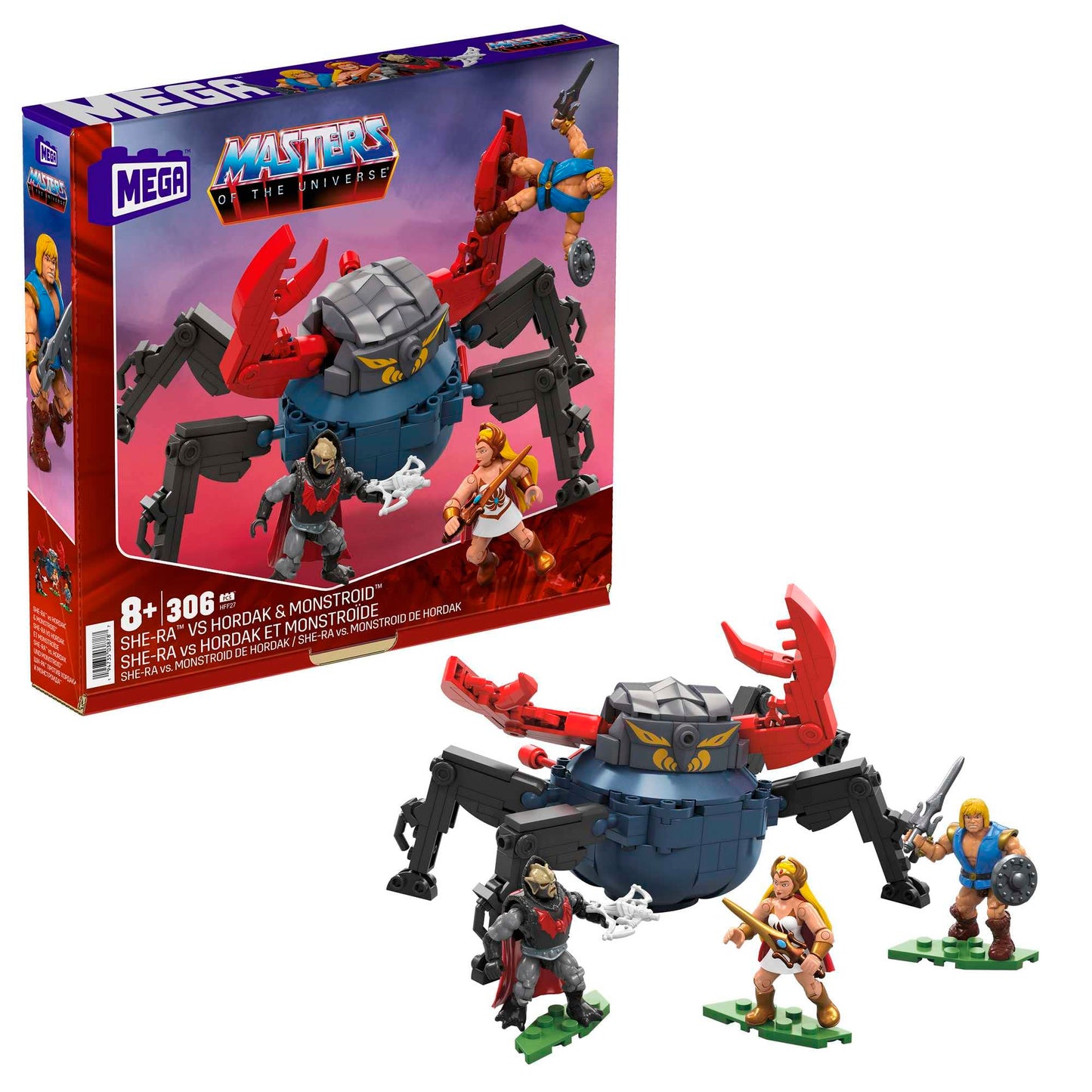 Masters of the Universe Origins She-Ra vs Hordak's Monstroid, Konstruktionsspielzeug