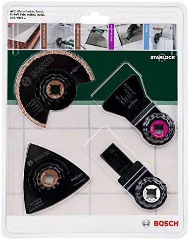 Fliesen-Set, 4-teilig, Sägeblatt-Satz