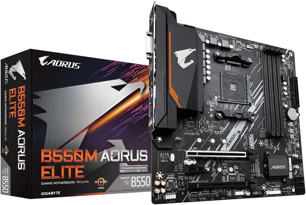 B550M AORUS ELITE, Mainboard