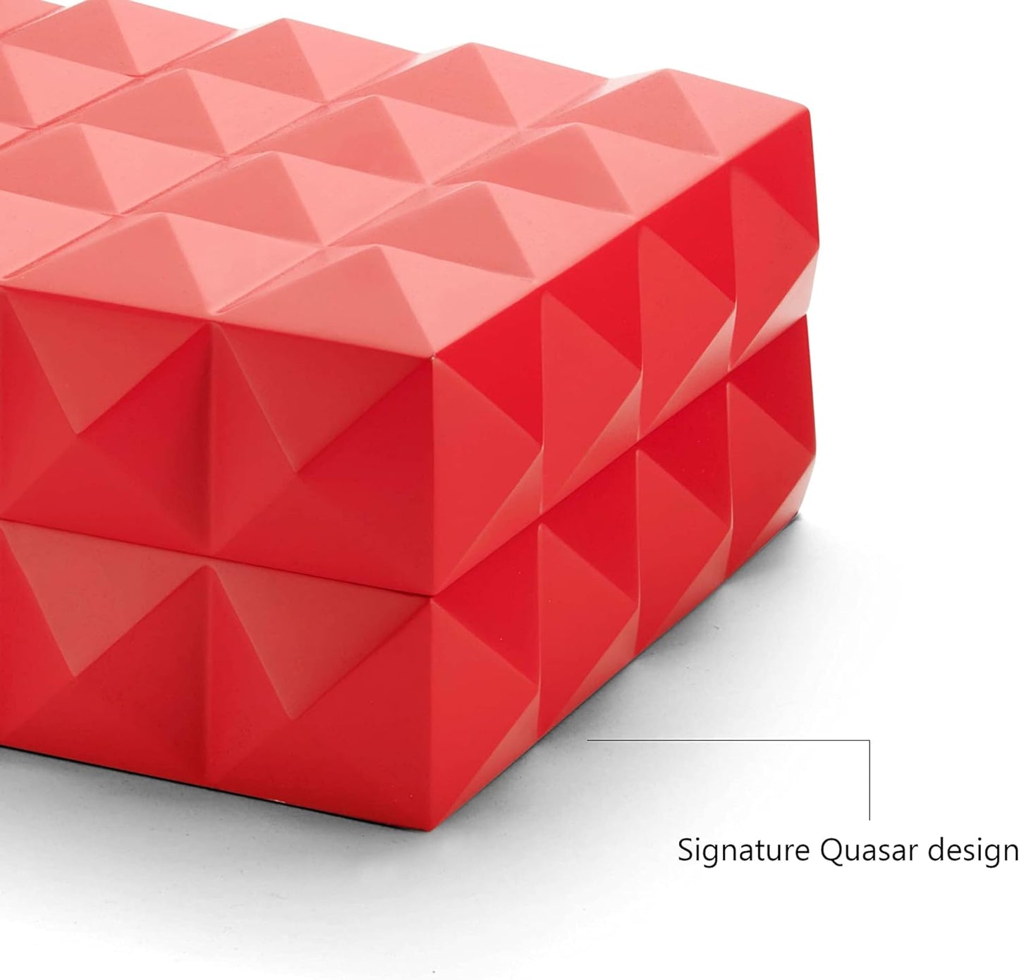 Quasar Zigarren Humidor, Rot