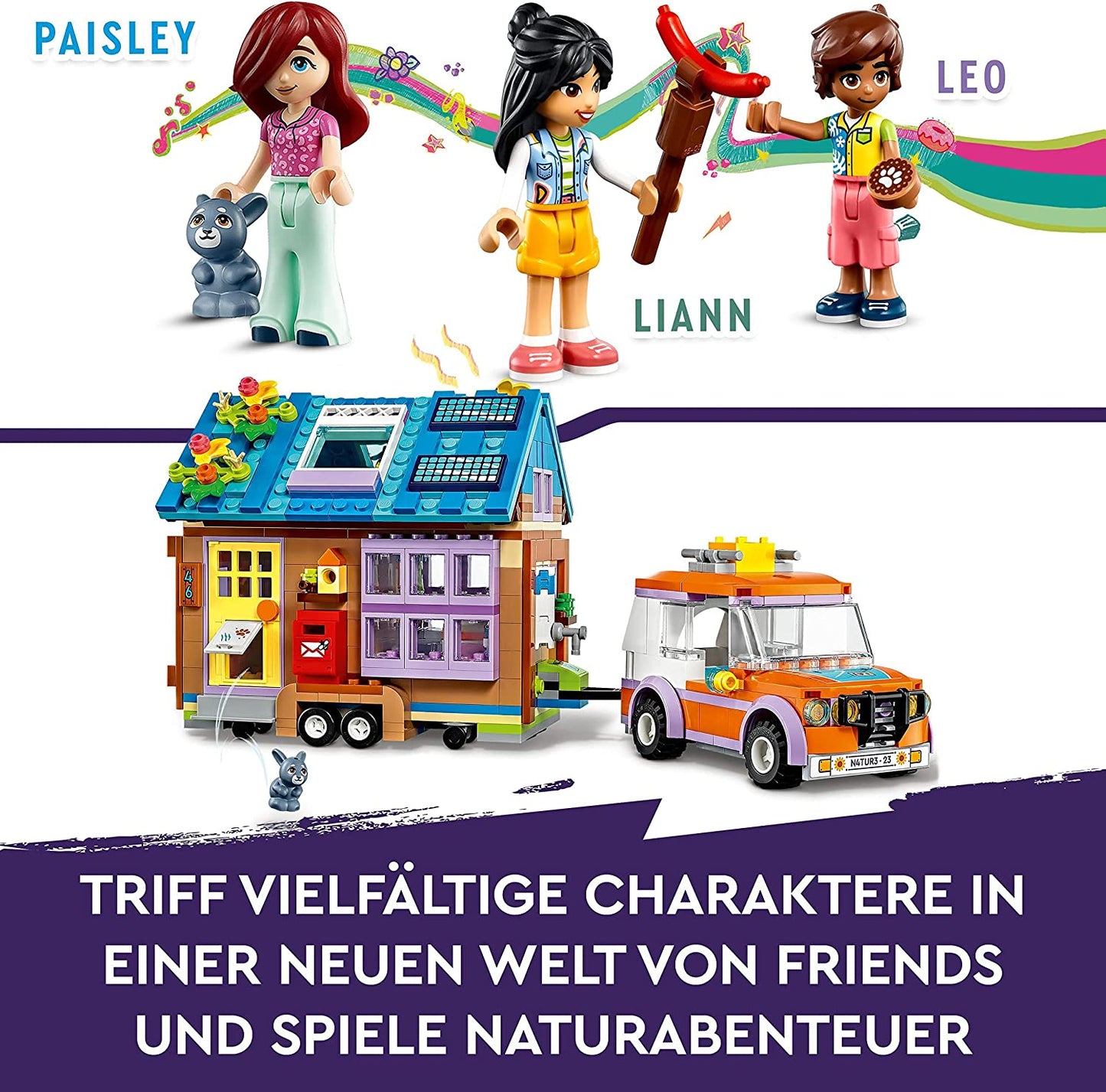41735 Friends Mobiles Haus, Konstruktionsspielzeug