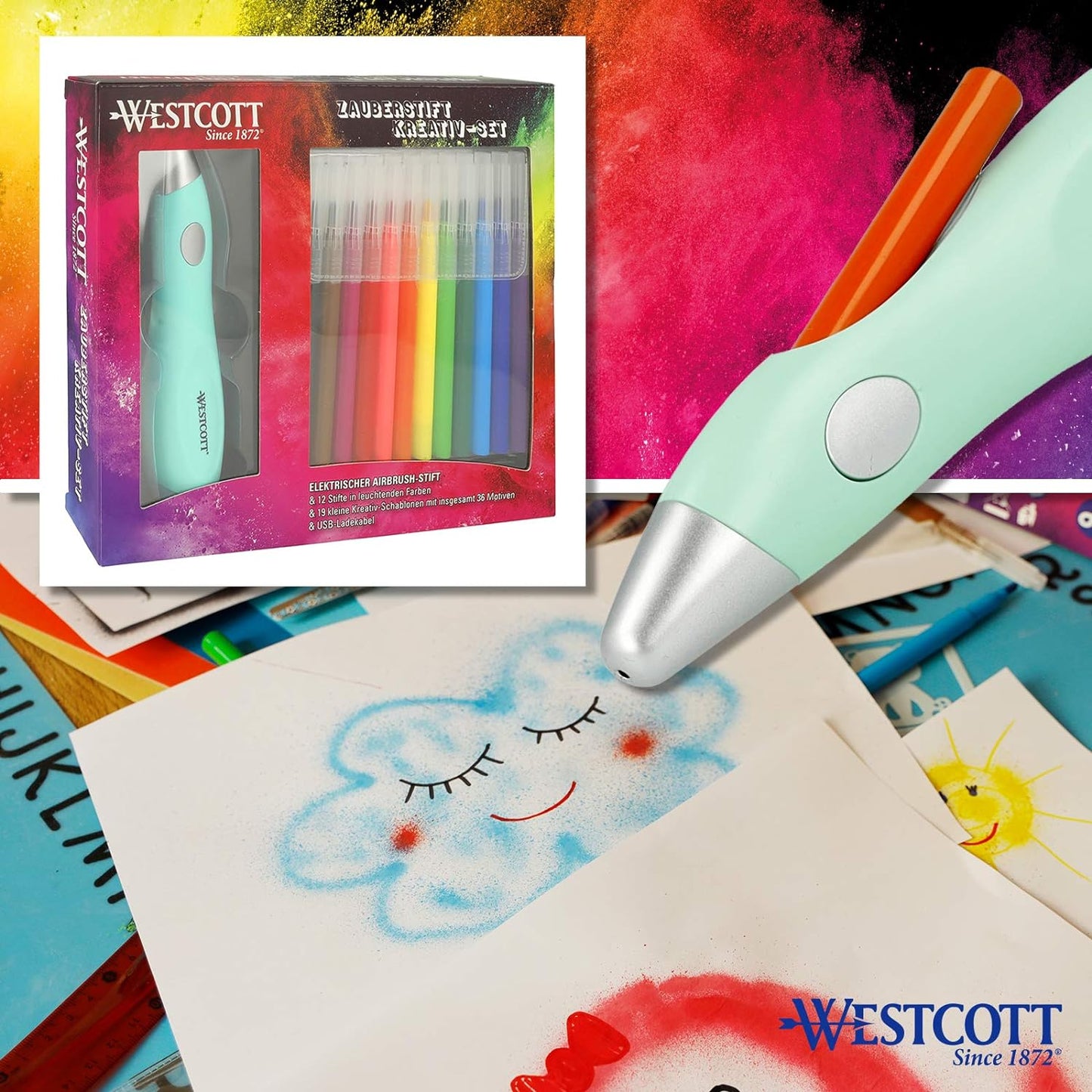 Airbrushset für Kinder, Single