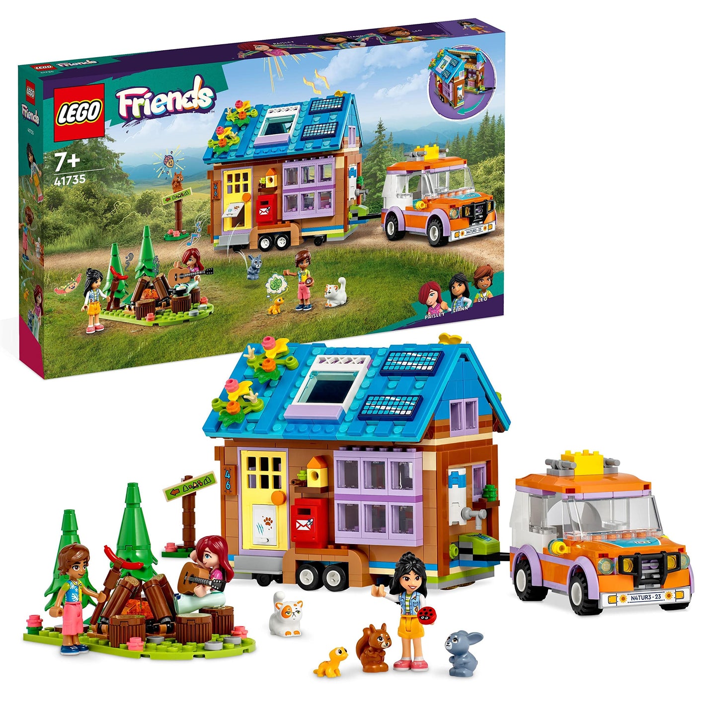 41735 Friends Mobiles Haus, Konstruktionsspielzeug