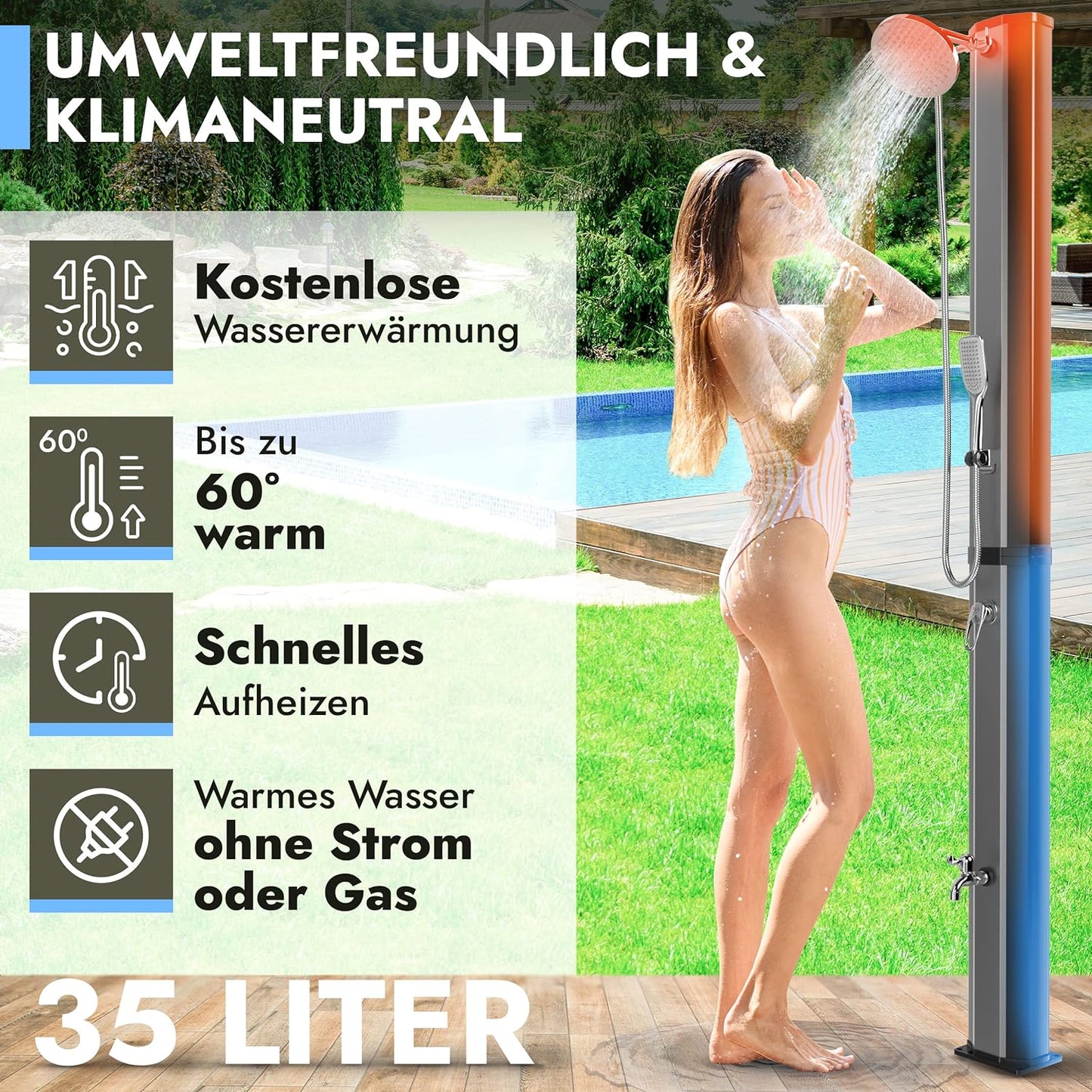 Solardusche