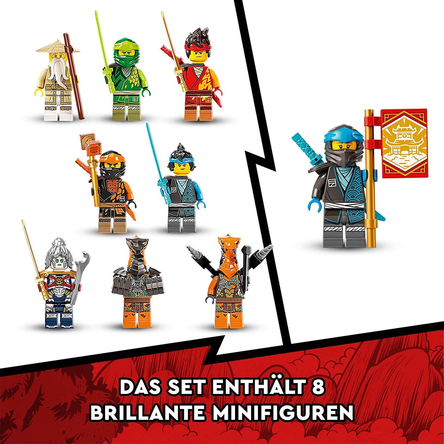 71767 NINJAGO Ninja-Dojotempel, Konstruktionsspielzeug