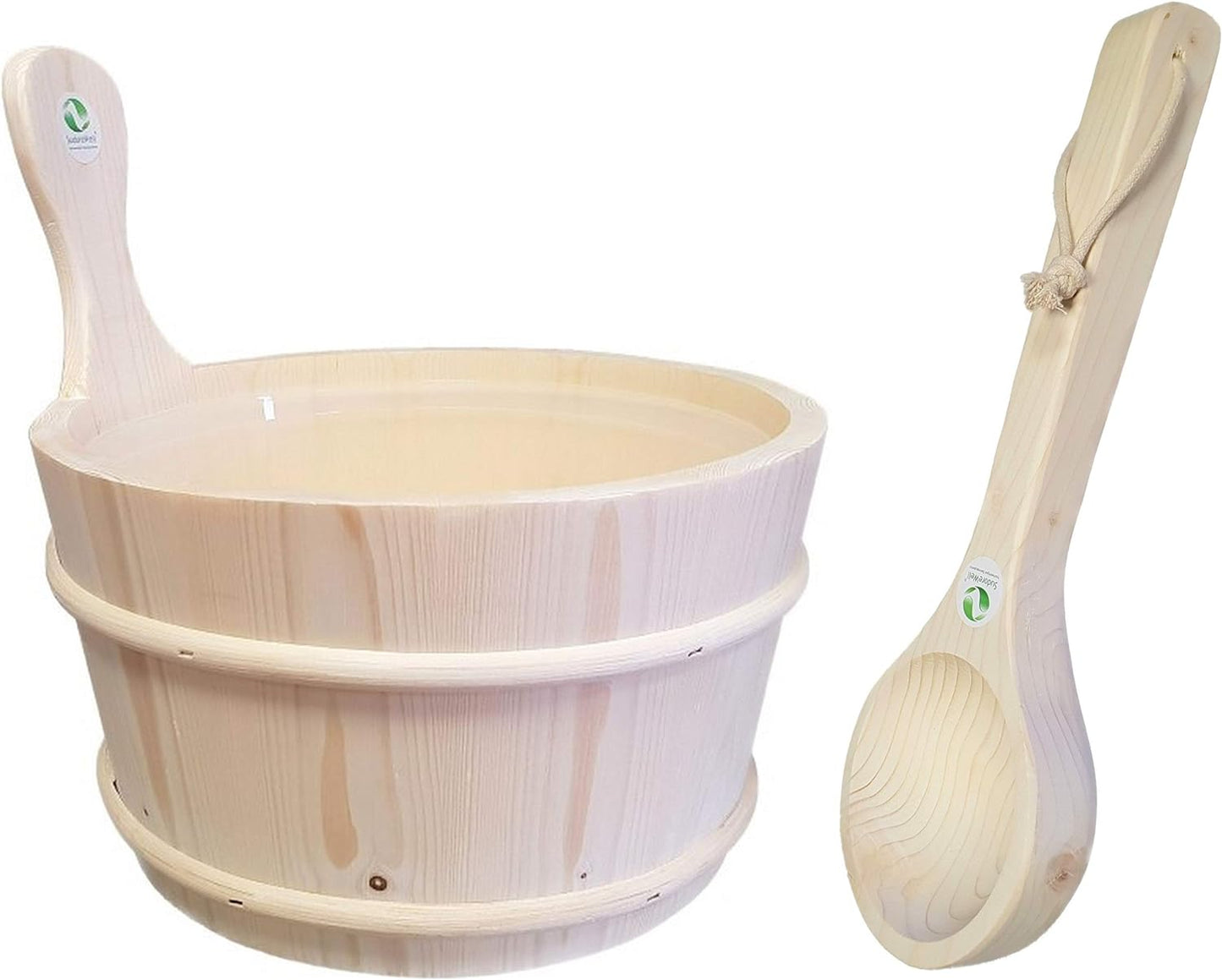 Sauna Aufgusskübel Set