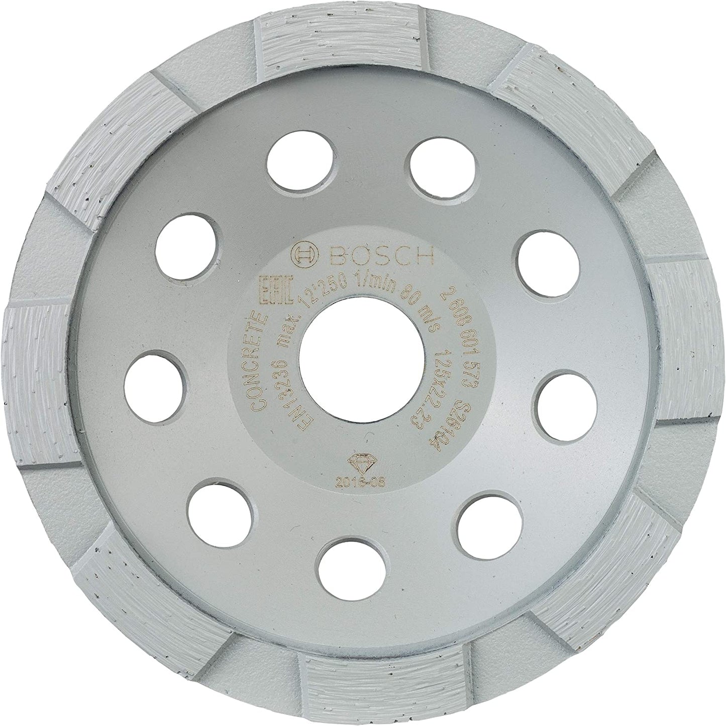 Diamant-Topfscheibe Standard for Concrete, Ø 125mm, Schleifscheibe, 125 x 22,23 x 5 mm