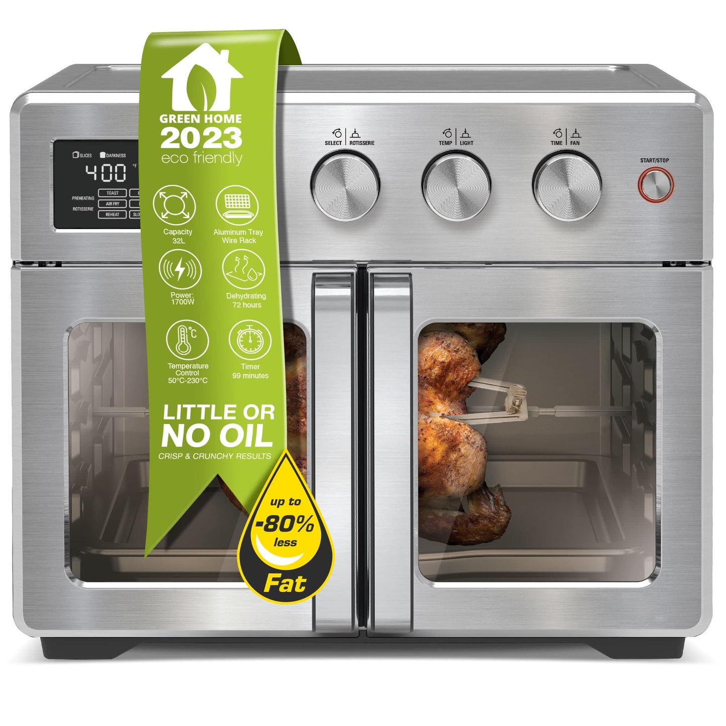 Mini Backofen, Silber