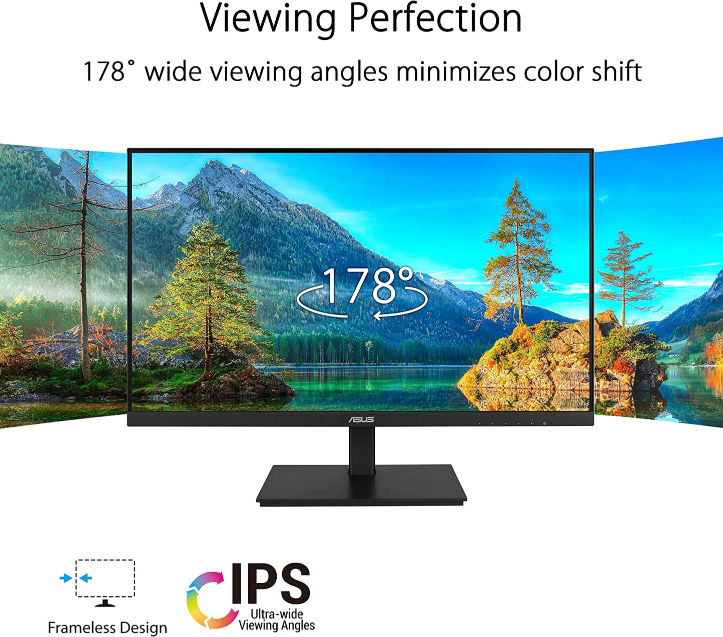 VA24DQSB, LED-Monitor, 24" Full HD IPS höhenverstellbar DP, HDMI, D-Sub, 75Hz