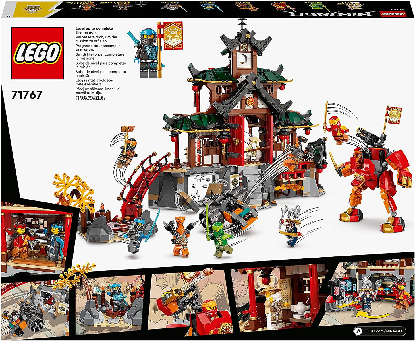 71767 NINJAGO Ninja-Dojotempel, Konstruktionsspielzeug