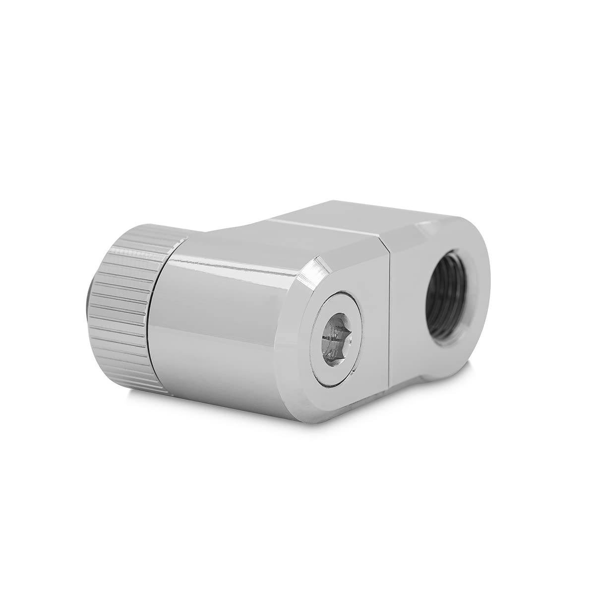 EK-Quantum Torque Double Rotary Offset 28 - Nickel, Verbindung