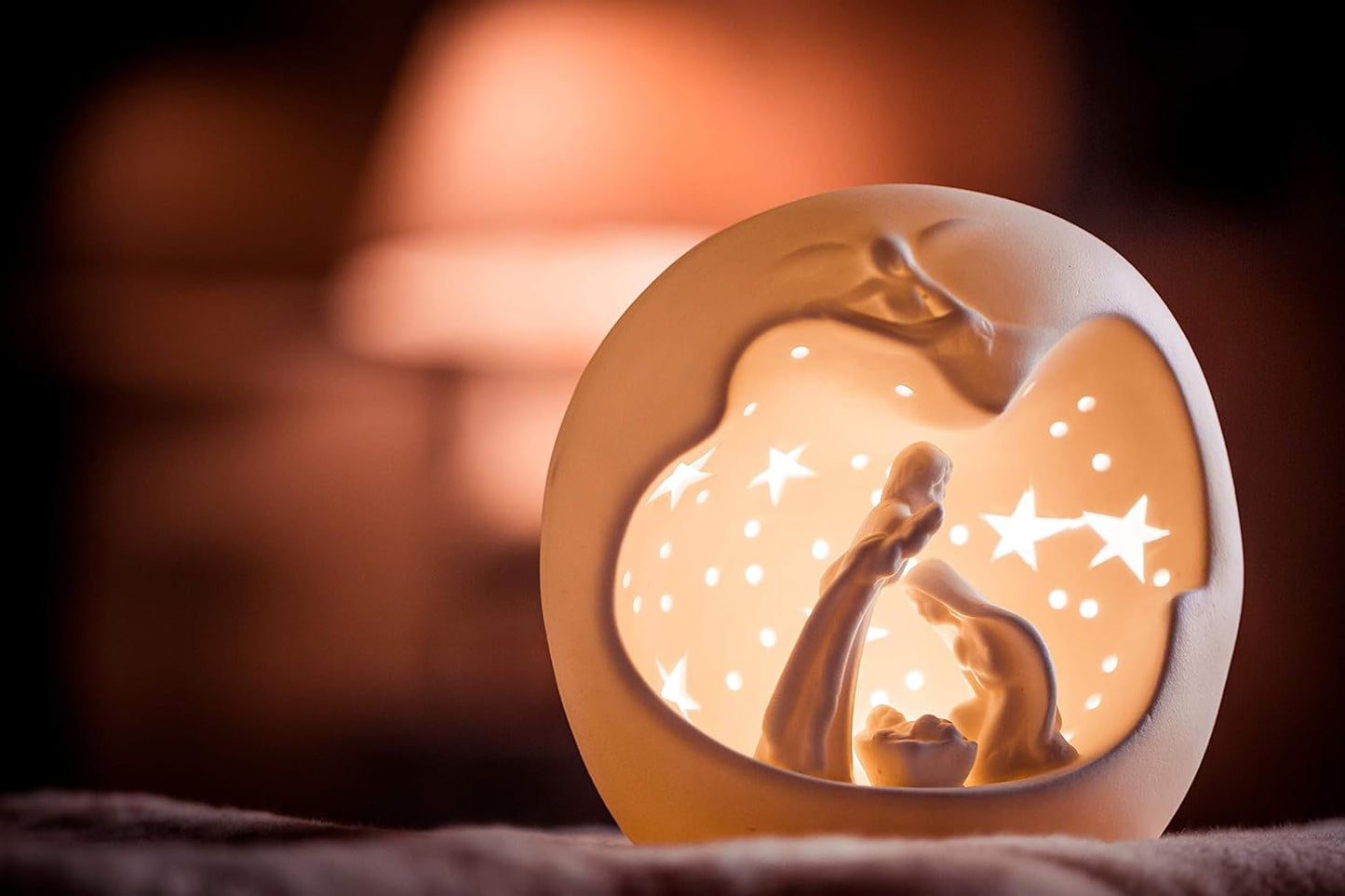 Kugel Krippe mit LED, X-Large