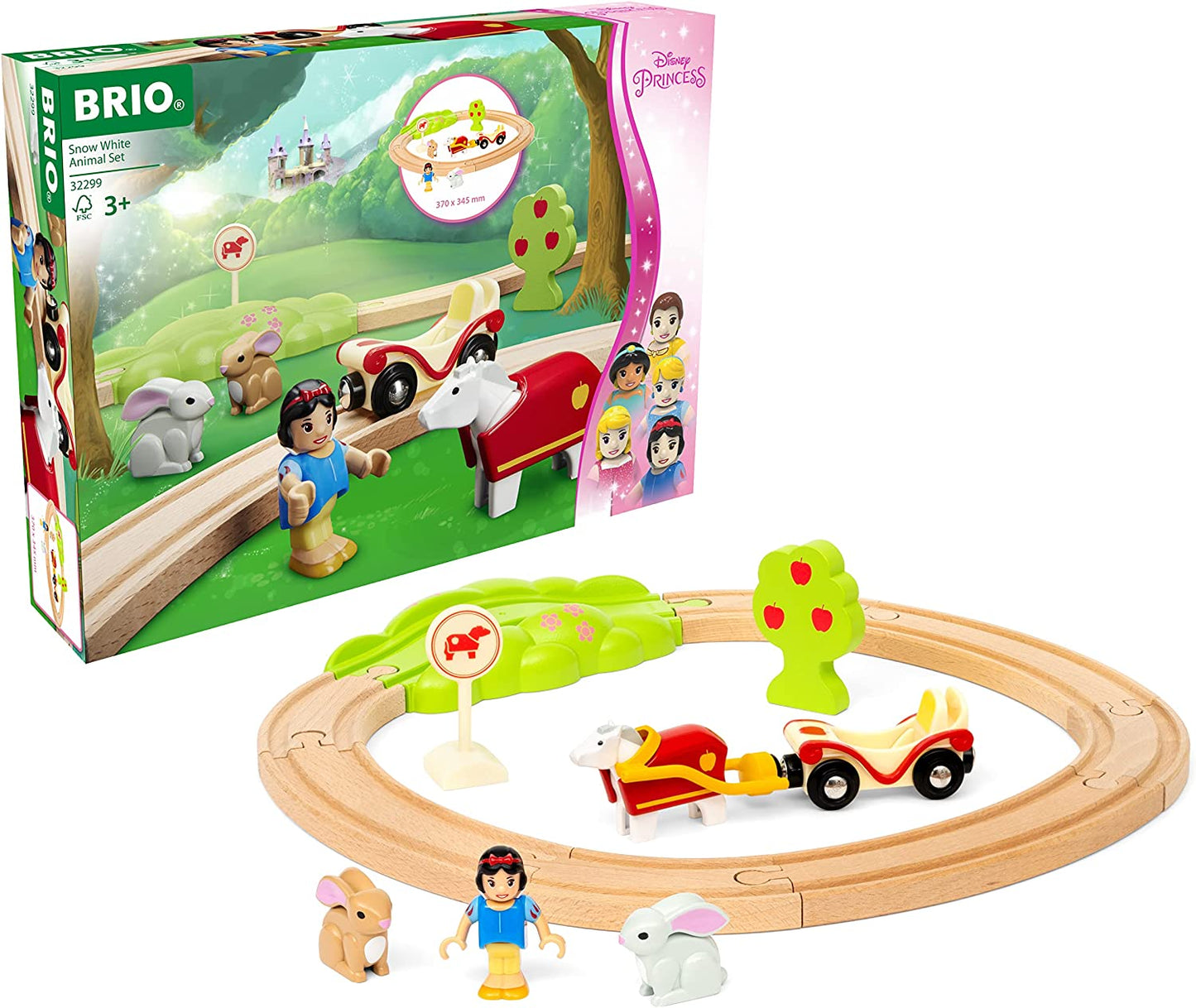 Disney Princess Schneewittchen Eisenbahnset