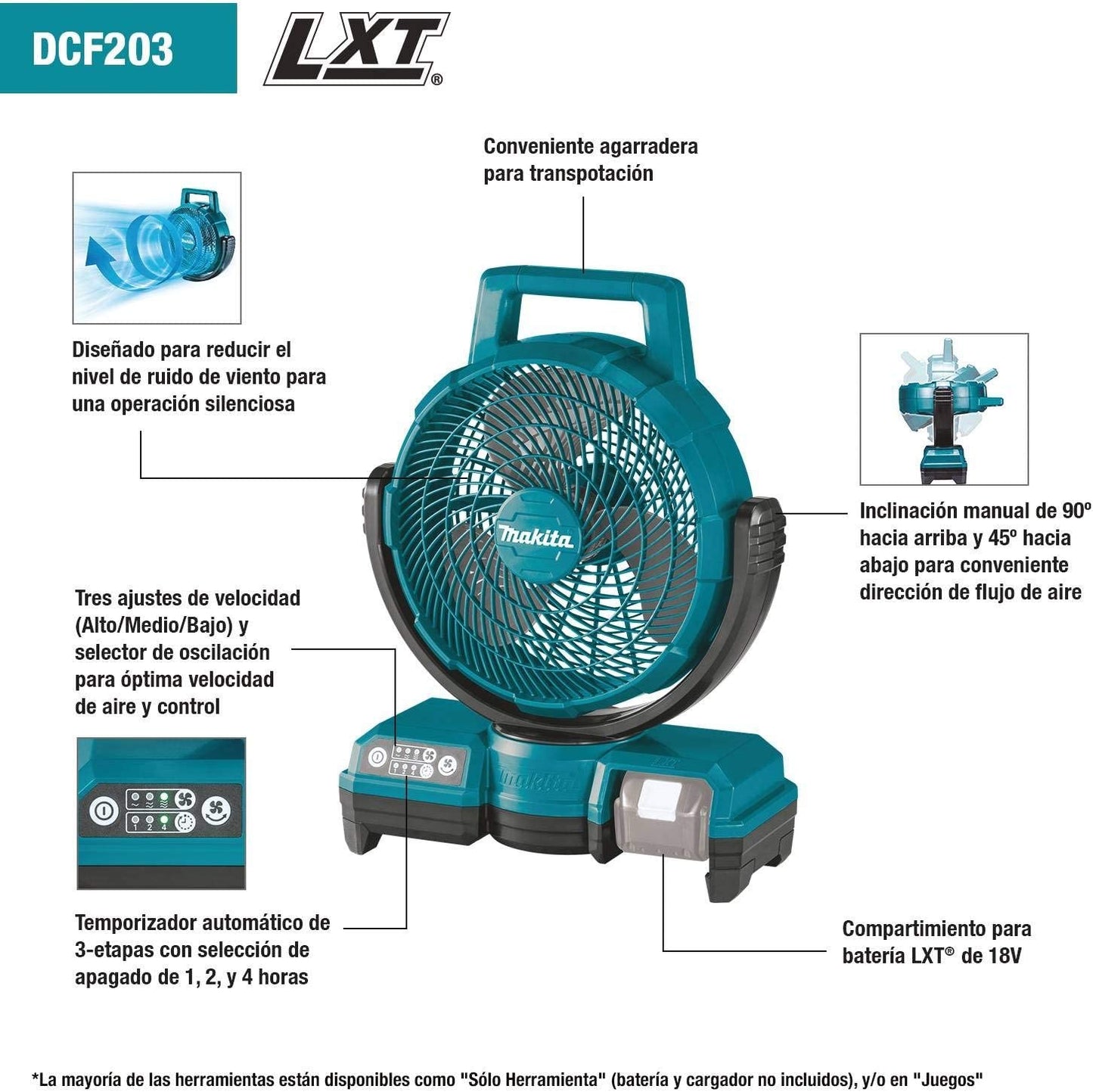 DCF203Z, Ventilator