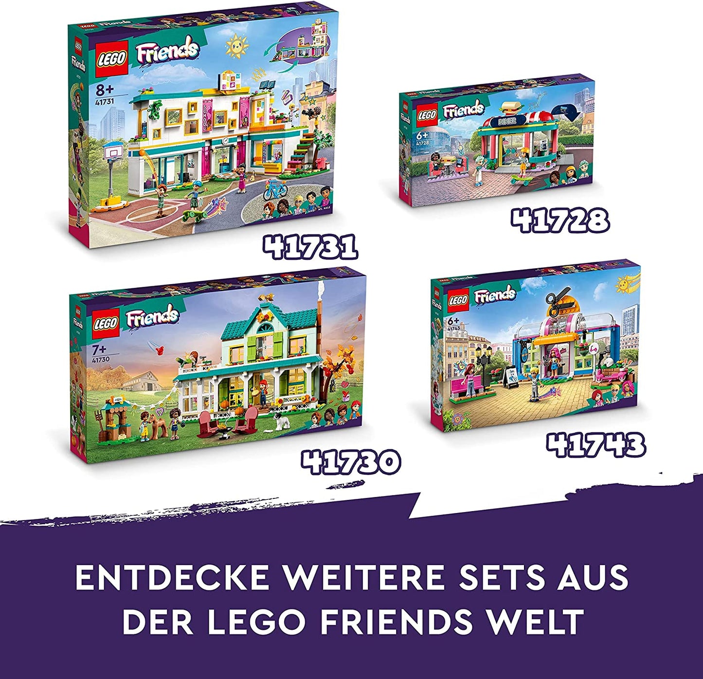 41735 Friends Mobiles Haus, Konstruktionsspielzeug