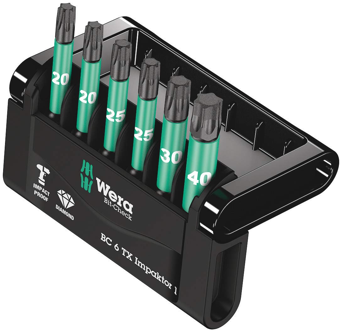 Bit-Check 6 TX Impaktor 1, 1/4", 6-teilig, Bit-Satz