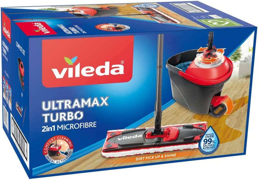 Wischer UltraMax 2in1 TURBO Komplettset, Bodenwischer