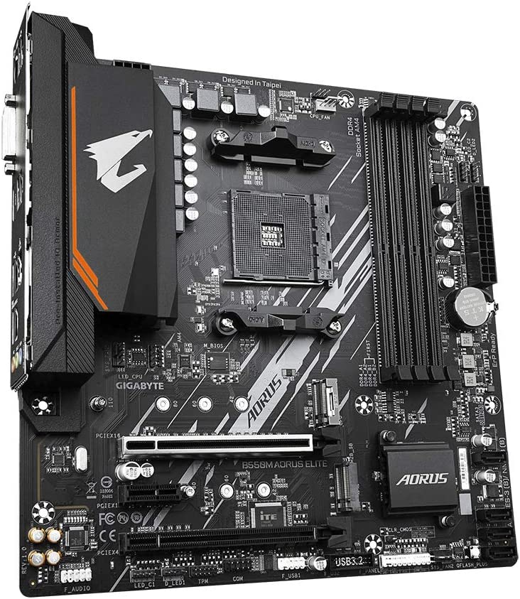 B550M AORUS ELITE, Mainboard