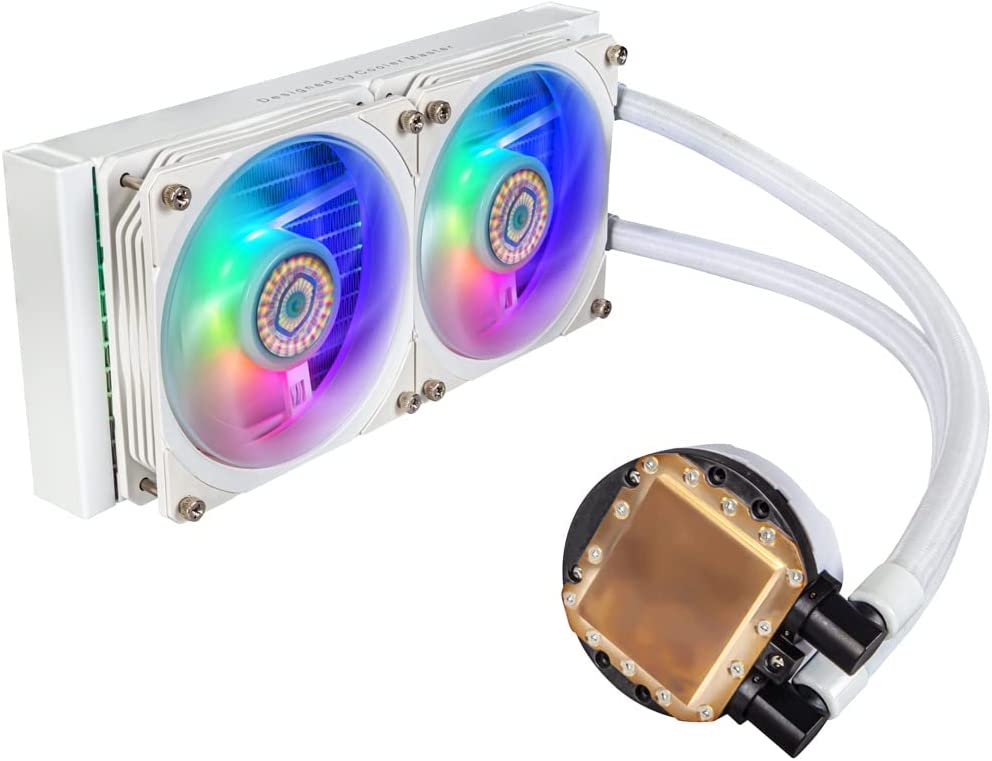 PL240 Flux White Edition 240mm, Wasserkühlung