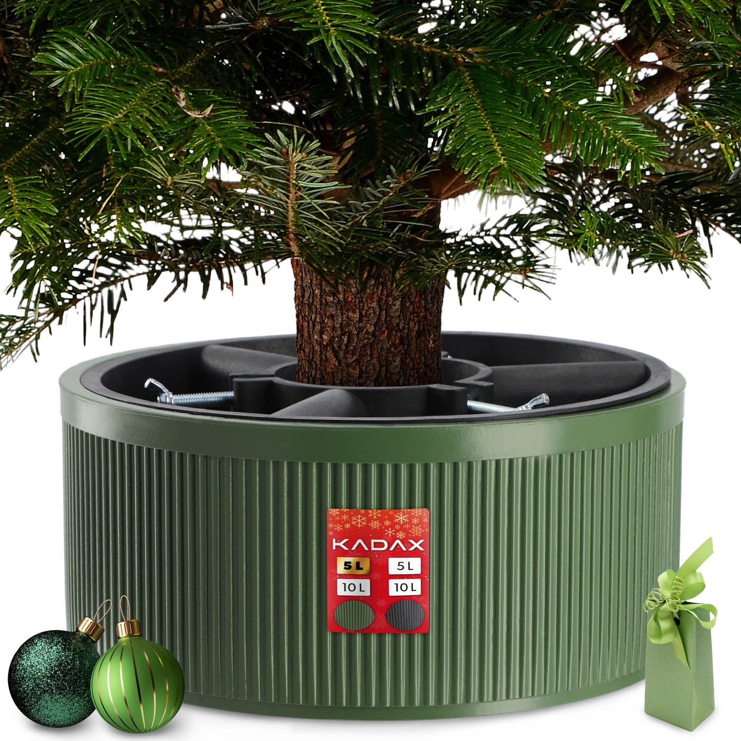 Weihnachtsbaumständer, Baumhöhe Bis 150 Cm / Grün