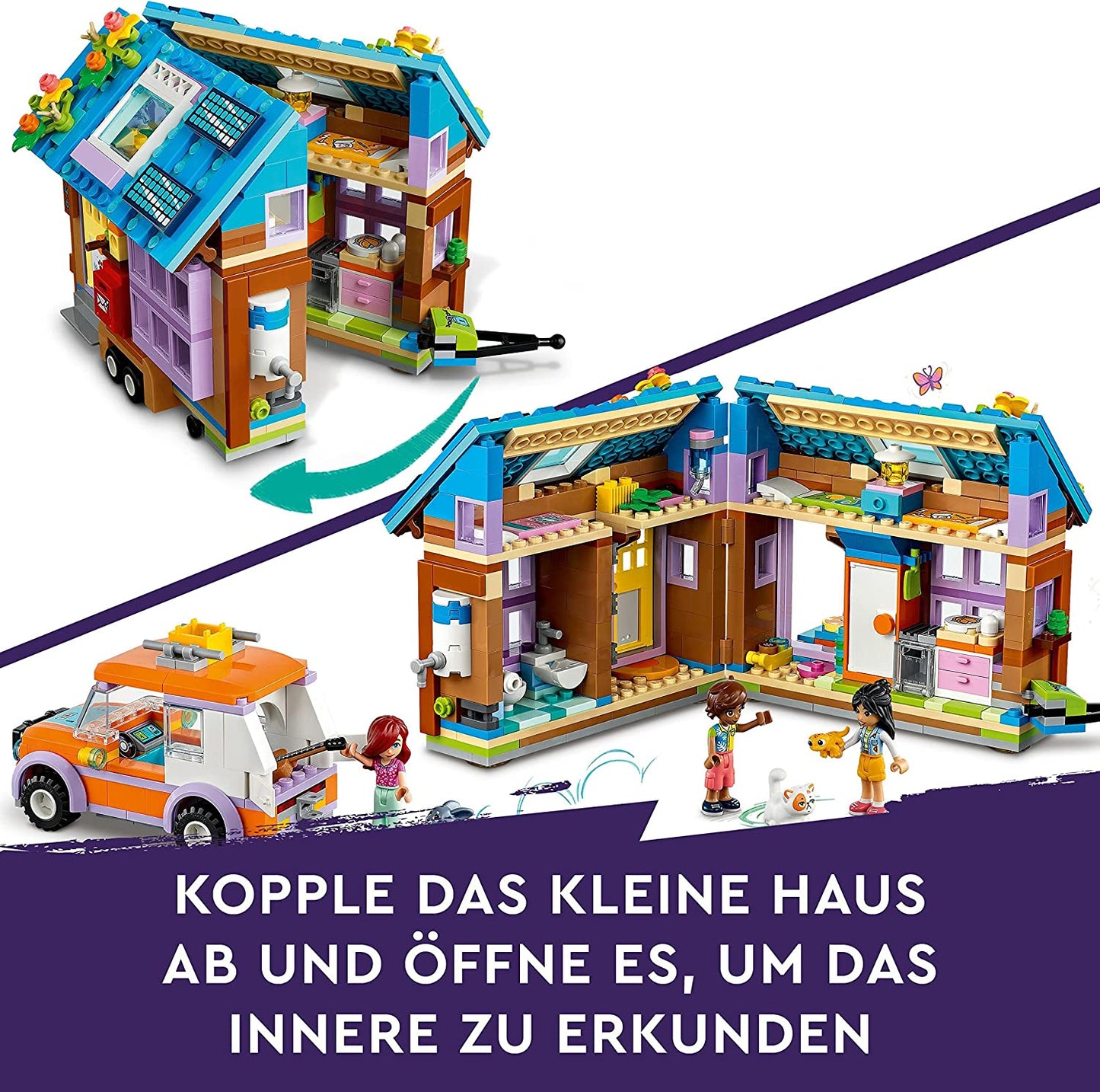 41735 Friends Mobiles Haus, Konstruktionsspielzeug