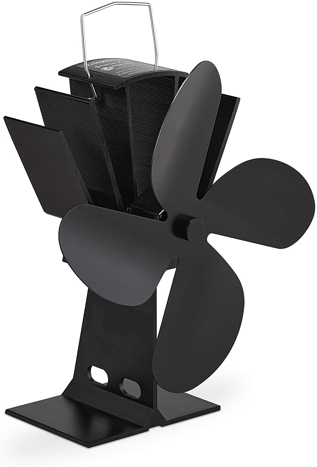 Ofenventilator, schwarz