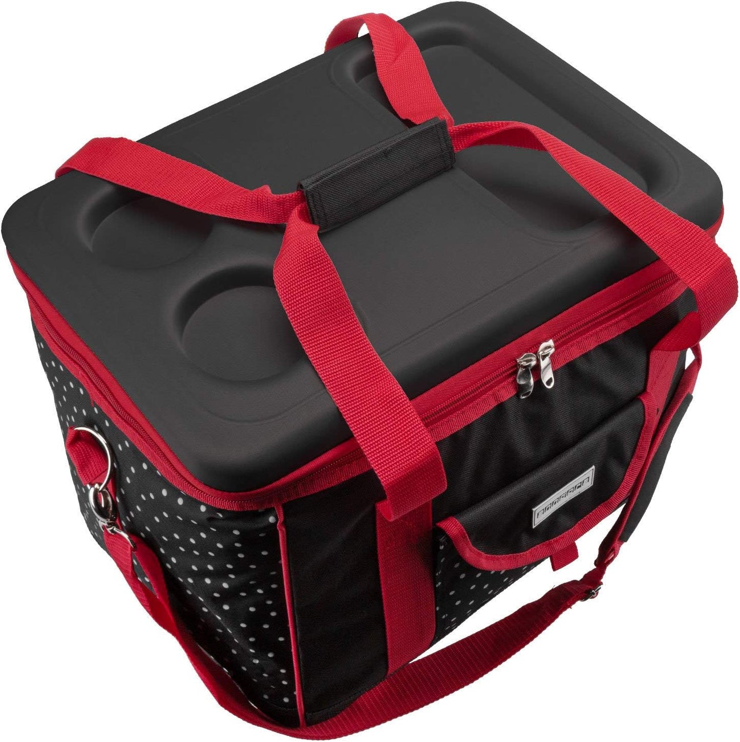 Kühltasche ‎TW-1886-230, XL schwarz weiss gepunktet