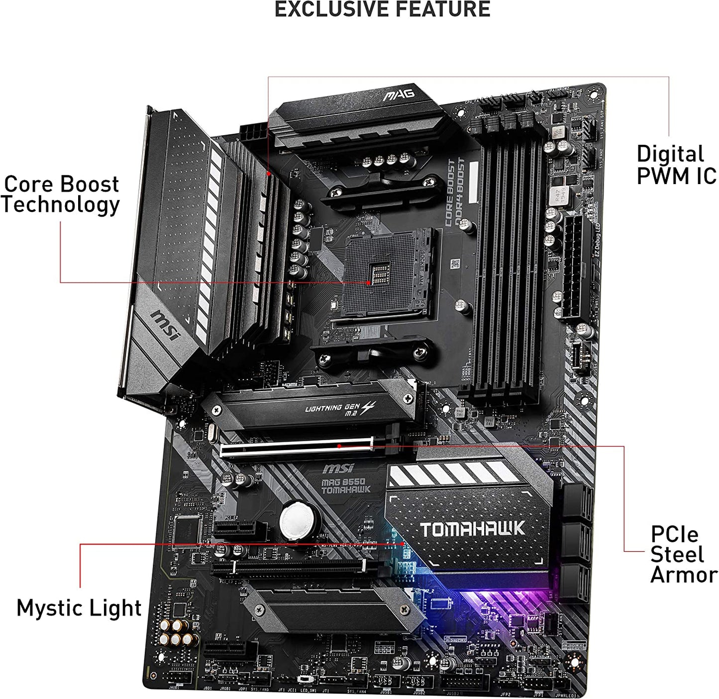 MAG B550 TOMAHAWK, Mainboard