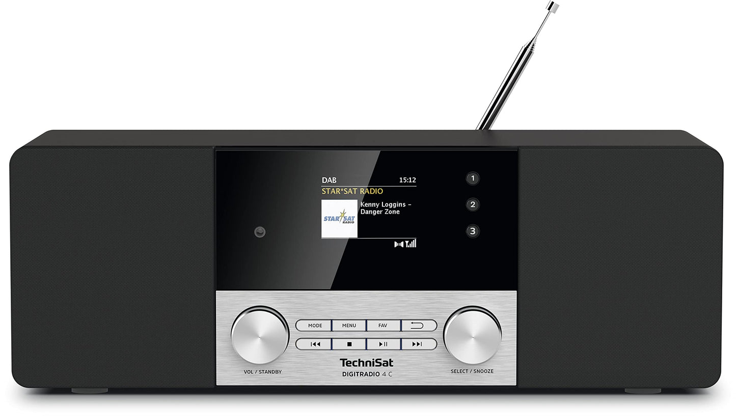 DIGITRADIO 4 C, Standard Schwarz