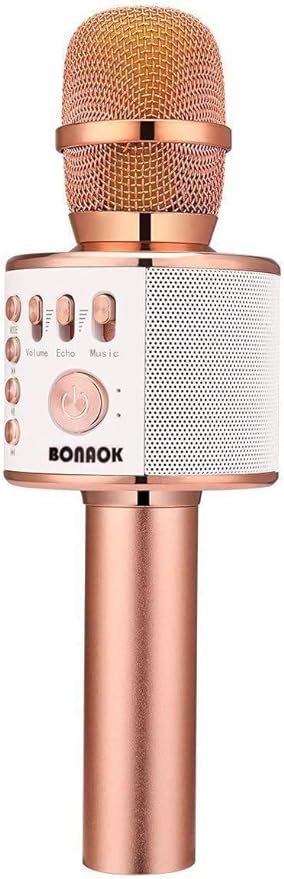 Bluetooth Karaoke Mikrofon, Roségold