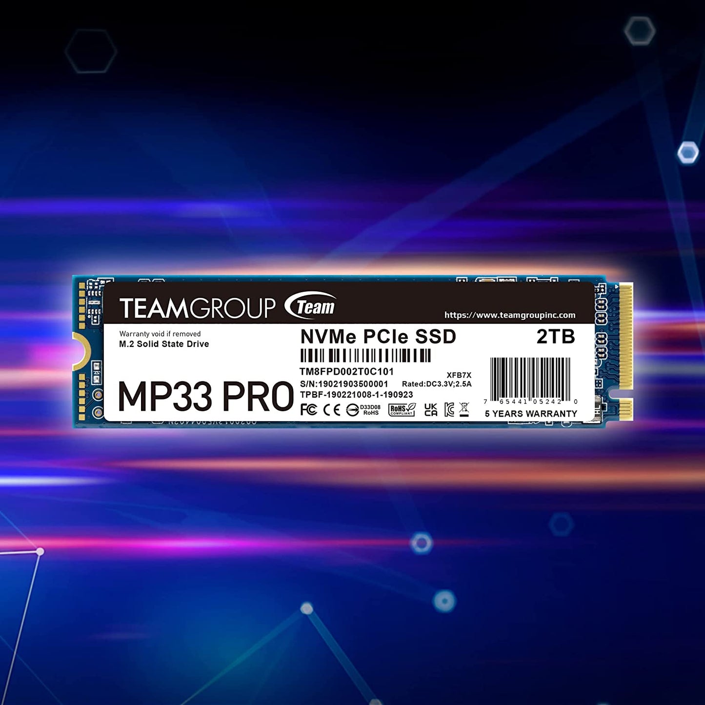 MP33 PRO 1 TB, SSD