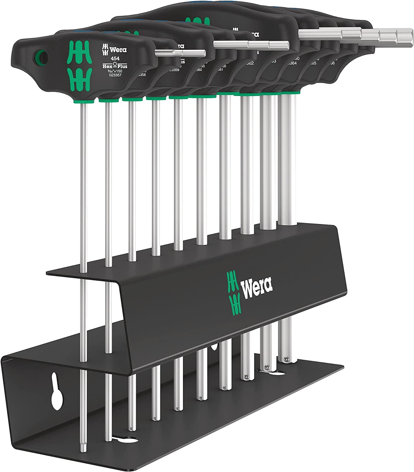 454/10 HF Set Imperial 2 Quergriff-Schraubendreher + Rack, 10-teilig